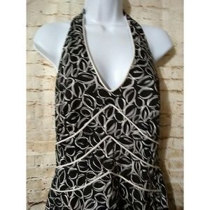 AGB dress black and white size 10